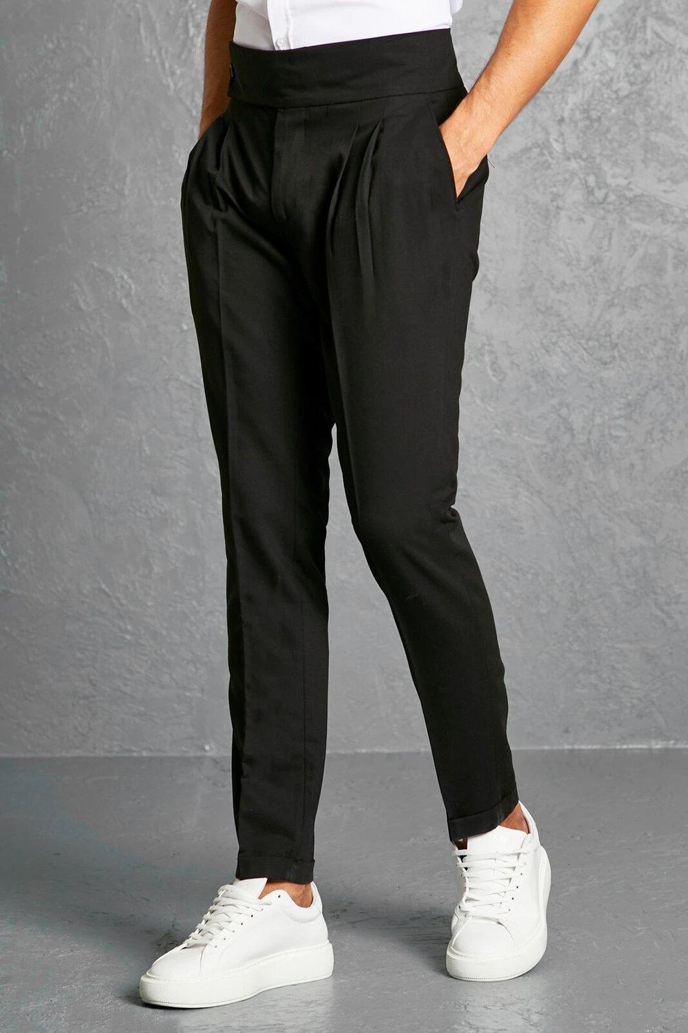 Pantalon Skinny Slim Avec Taille élastique 1 Pantalon Skinny Slim Avec Taille élastique