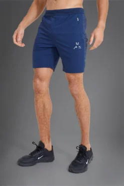 Short De Sport à Empiècement Réfléchissant - MAN Active