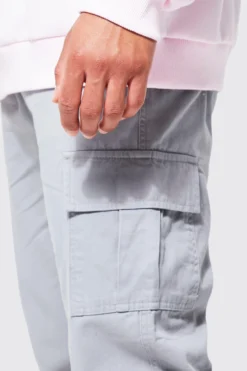 Tall - Pantalon Cargo Slim -Promos Coutuvelle Magasin bmm04219 grey xl 3 scaled