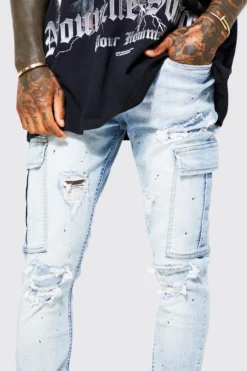 Jean Cargo Déchiré Et Réparé -Promos Coutuvelle Magasin bmm16044 ice20blue xl 3 scaled