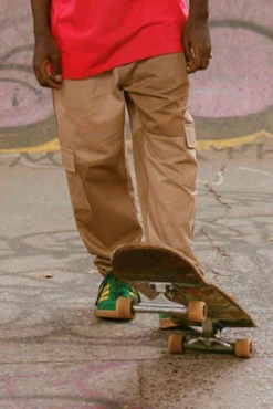 Pantalon Cargo Color Block