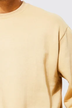 Sweat Oversize Léger -Promos Coutuvelle Magasin bmm19837 sand xl 3 scaled