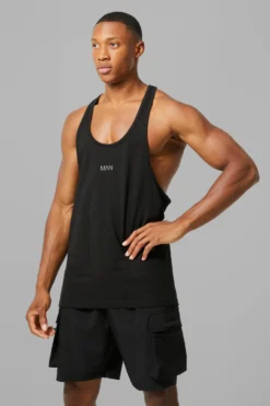 Veste De Sport Basique - MAN Active -Promos Coutuvelle Magasin bmm20998 black xl 3 scaled