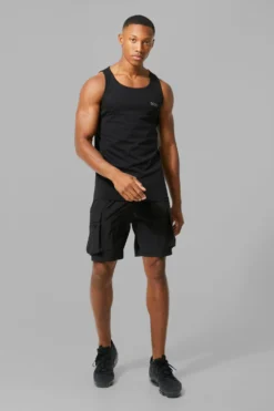 Débardeur De Sport Basique - MAN Active -Promos Coutuvelle Magasin bmm21002 black xl 3 scaled