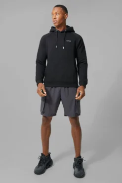 Sweat à Capuche De Sport Basique - MAN Active 7 Sweat à Capuche De Sport Basique - MAN Active -Promos Coutuvelle Magasin bmm21005 black xl 3 scaled