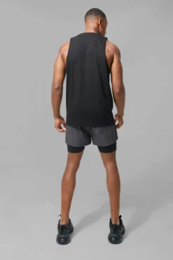MAN Active X Andrei - Débardeur De Sport à Dos Nageur -Promos Coutuvelle Magasin bmm23863 black xl 1 scaled
