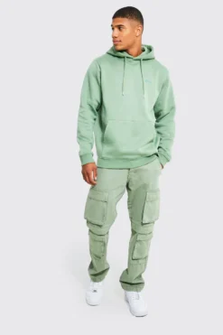 Sweat à Capuche à Enfiler - MAN 7 Sweat à Capuche à Enfiler - MAN -Promos Coutuvelle Magasin bmm24319 dusty20green xl 3 scaled