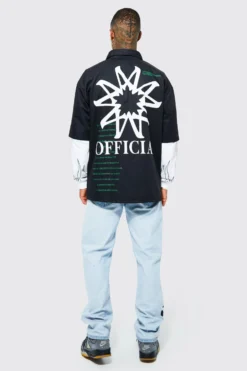 Surchemise Imprimée à Manches Longues -Promos Coutuvelle Magasin bmm25437 black xl 1 scaled