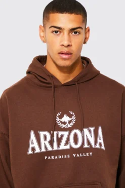 Sweat à Capuche Oversize Universitaire -Promos Coutuvelle Magasin bmm28546 chocolate xl 3 scaled