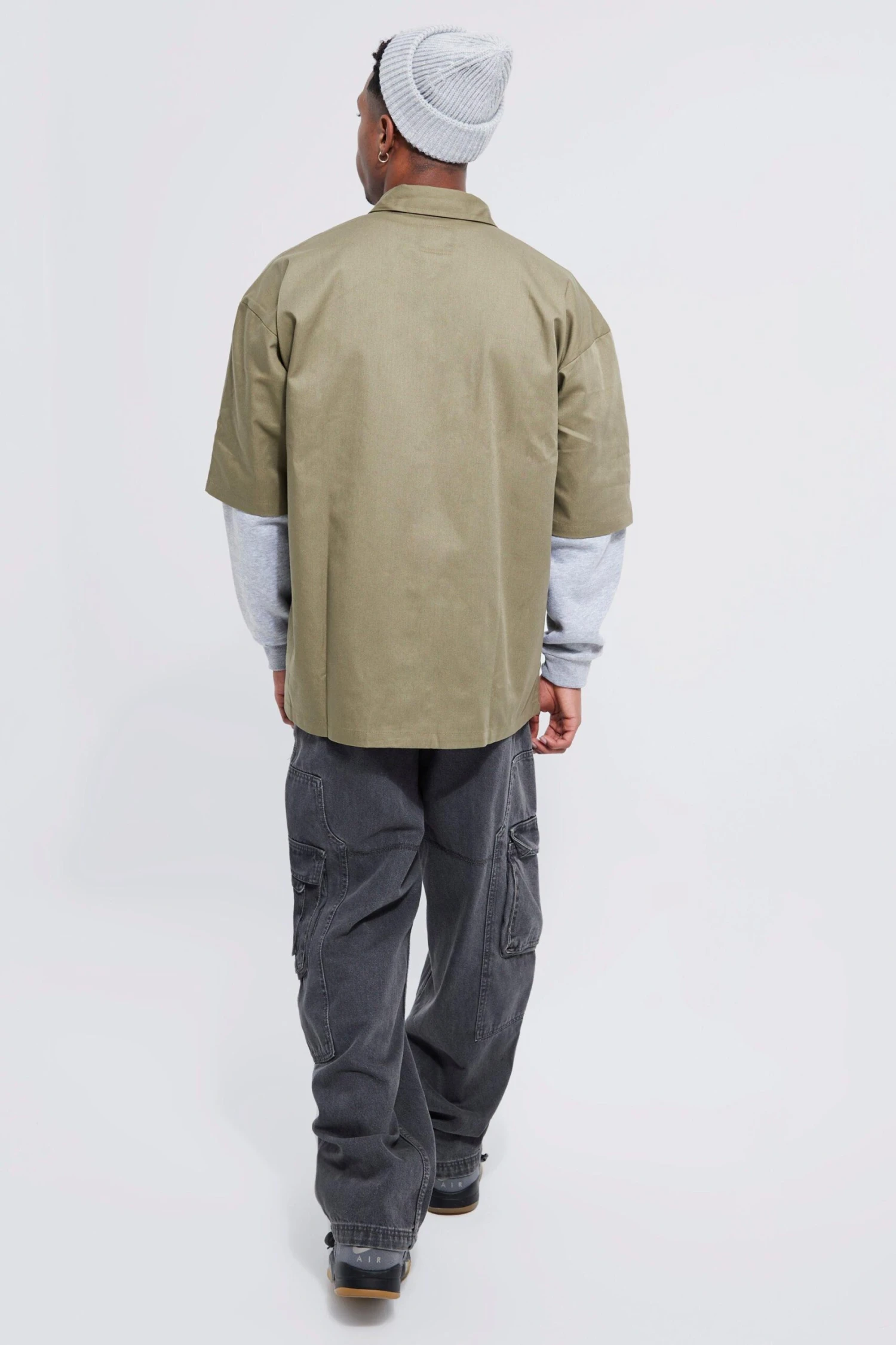 Surchemise En Jersey à Manches Longues 2 Surchemise En Jersey à Manches Longues – Image 2