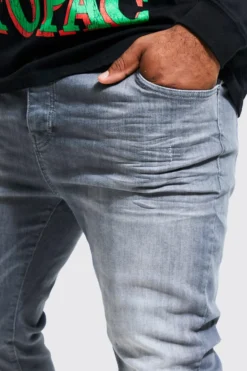 Grande Taille - Jean Skinny Stretch -Promos Coutuvelle Magasin bmm29167 dark20grey xl 3 scaled