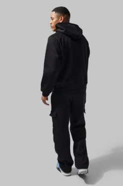 Sweat à Capuche De Sport - MAN Active -Promos Coutuvelle Magasin bmm29416 black xl 1 scaled