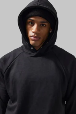 Sweat à Capuche De Sport - MAN Active -Promos Coutuvelle Magasin bmm29416 black xl 3 scaled