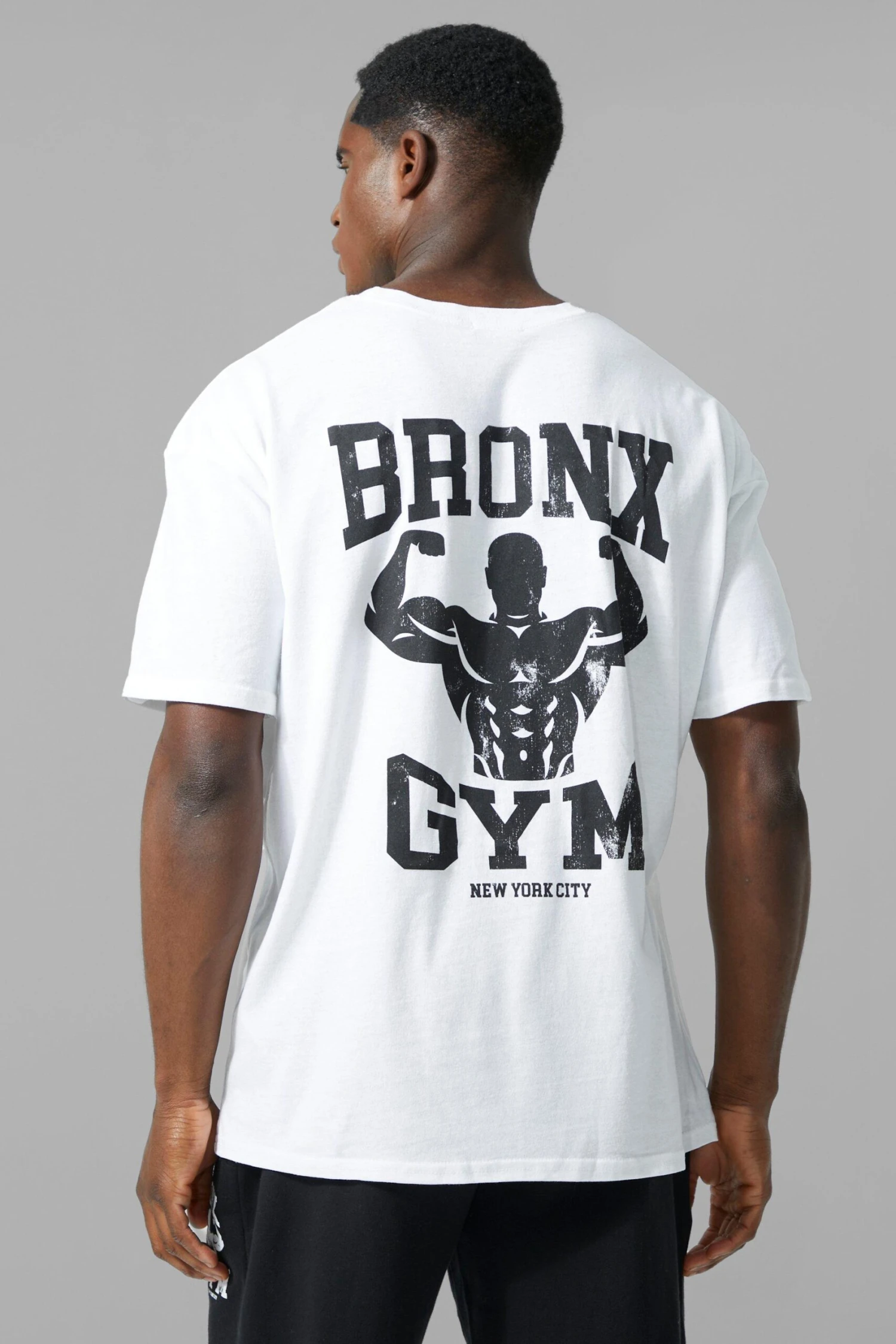 T-shirt Oversize à Slogan Bronx - MAN Active 1 T-shirt Oversize à Slogan Bronx - MAN Active