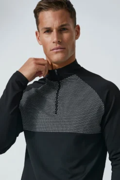 Tall - Top De Sport à Imprimé Contrastant - MAN Active -Promos Coutuvelle Magasin bmm30722 black xl 3 scaled