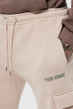 Jogging Cargo à Imprimé Camouflage -Promos Coutuvelle Magasin bmm30781 taupe xl 3 scaled