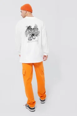 Pantalon Cargo à Cordon De Serrage -Promos Coutuvelle Magasin bmm31701 orange xl 1 scaled