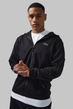 Sweat à Capuche De Sport Zippé - MAN Active