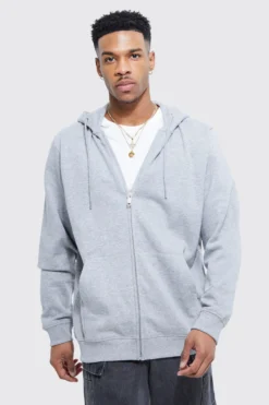 Sweat à Capuche Zippé