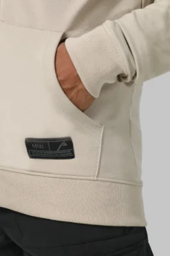 Sweat à Capuche Moulant Zippé - MAN Active -Promos Coutuvelle Magasin bmm33025 taupe xl 3 scaled