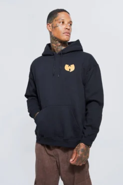 Promos Coutuvelle Magasin 30 Sweat à Capuche Oversize Officiel Wu-Tang