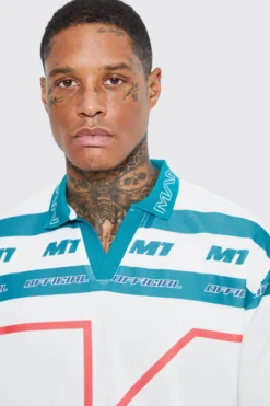 Haut De Rugby Oversize à Col V -Promos Coutuvelle Magasin bmm34696 green xl 3 scaled