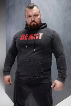 Sweat De Sport Délavé à Capuche - MAN Active