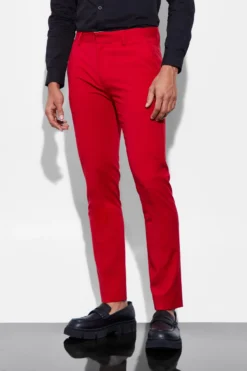 Pantalon De Costume Skinny