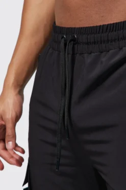 Jogging Cargo Léger à Taille élastiquée -Promos Coutuvelle Magasin bmm35846 black xl 3 scaled