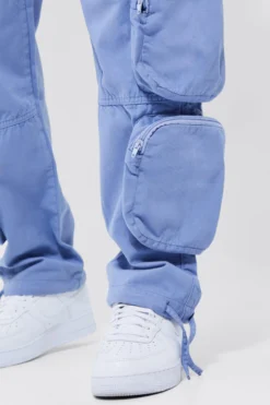 Pantalon Cargo Ample à Taille élastique -Promos Coutuvelle Magasin bmm36605 lilac xl 3 scaled