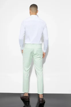 Pantalon De Costume Slim Court En Lin -Promos Coutuvelle Magasin bmm36758 light20green xl 1 scaled