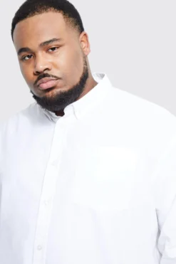 Grande Taille - Chemise Ample à Manches Longues -Promos Coutuvelle Magasin bmm37799 white xl 3 scaled