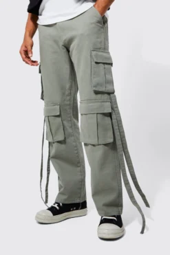 Pantalon Cargo à Lanières