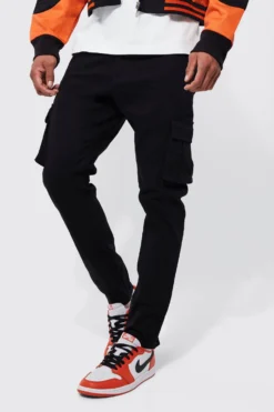 Pantalon Cargo Skinny Zippé