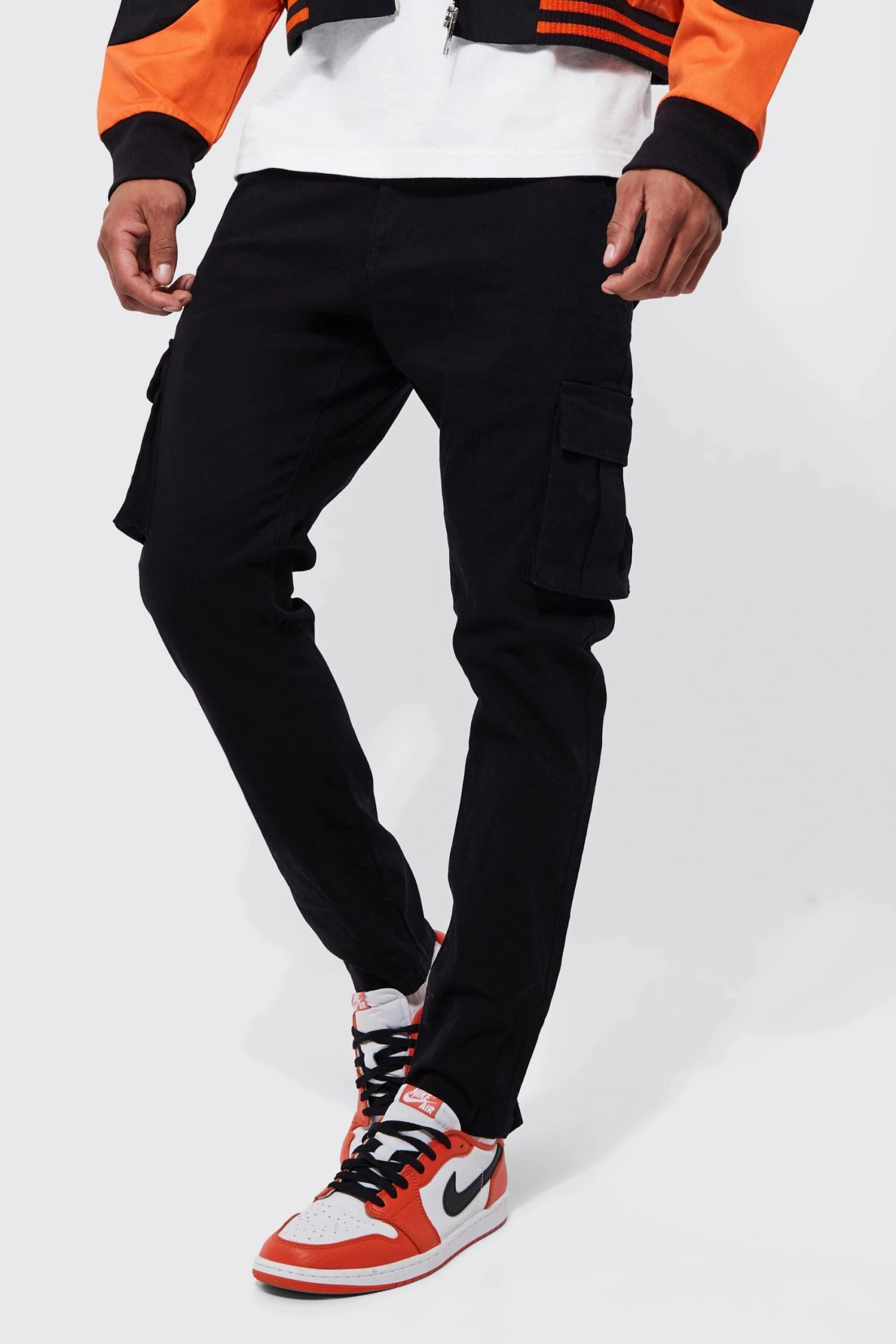 Pantalon Cargo Skinny Zippé 1 Pantalon Cargo Skinny Zippé