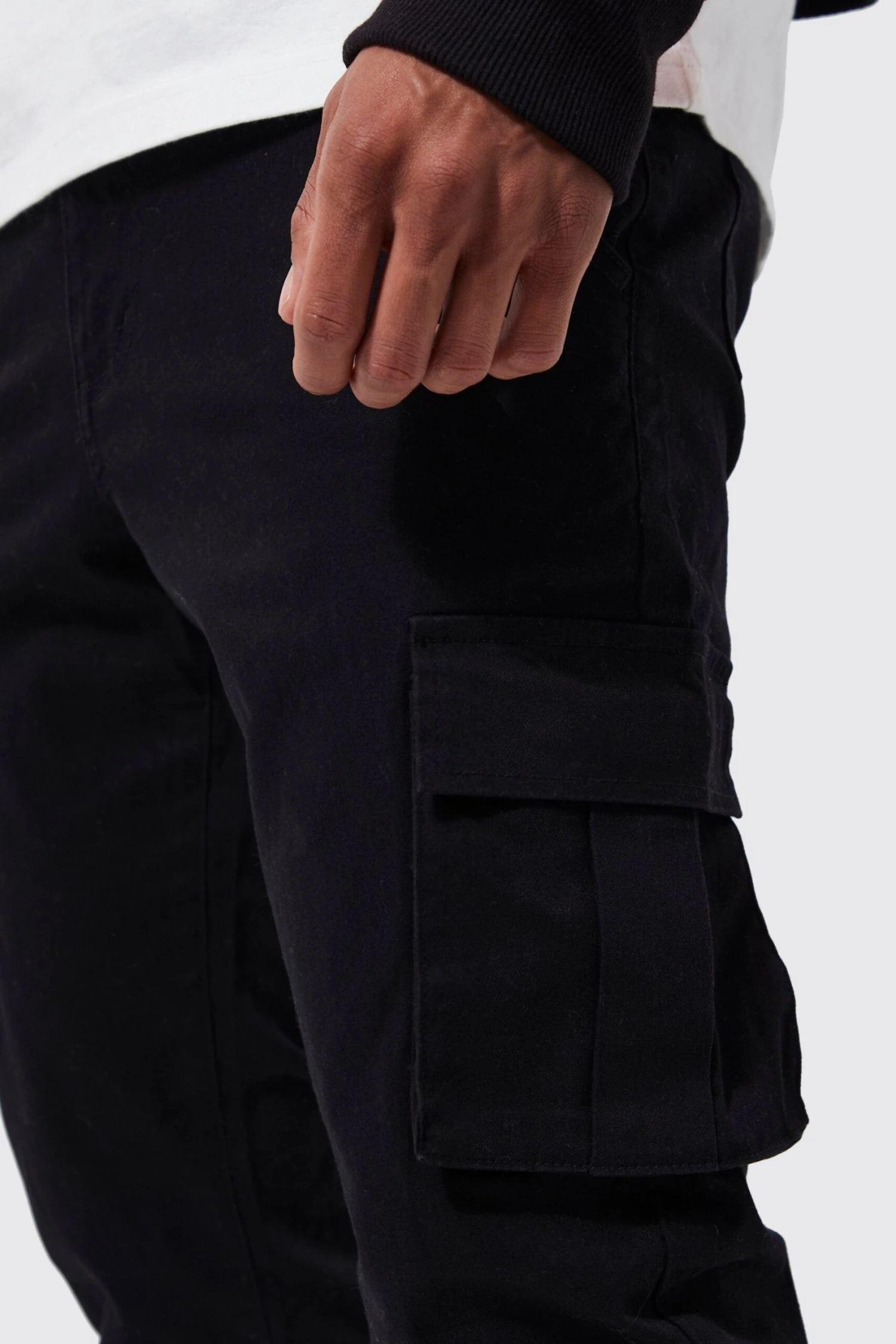 Pantalon Cargo Skinny Zippé 4 Pantalon Cargo Skinny Zippé – Image 4