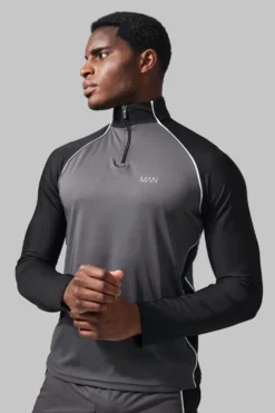 Top De Sport Color Block Zippé - MAN Active