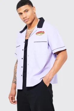 Chemise Ample Brodée En Coton