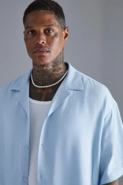 Chemise Oversize En Lin -Promos Coutuvelle Magasin bmm40394 pale20blue xl 3 scaled