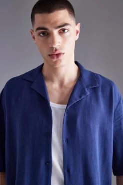 Chemise En Lin -Promos Coutuvelle Magasin bmm40397 navy xl 3 scaled