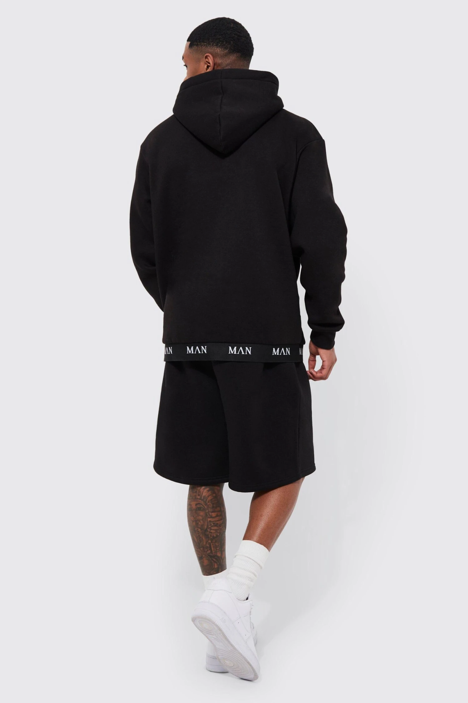 Sweat à Capuche Oversize En Jacquard - MAN 2 Sweat à Capuche Oversize En Jacquard - MAN – Image 2