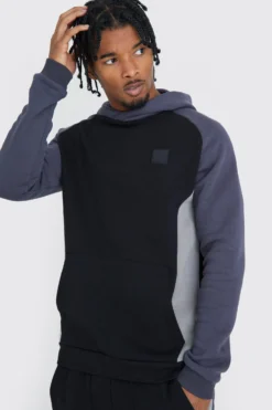 Survêtement De Sport Color Block - MAN Active -Promos Coutuvelle Magasin bmm41101 black xl 3 scaled