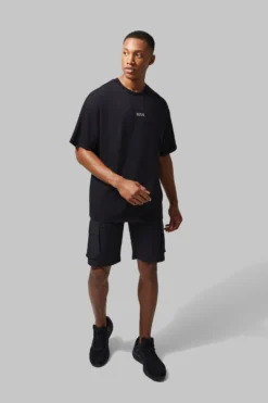 Lot De 2 T-shirts De Sport Oversize - MAN Active -Promos Coutuvelle Magasin bmm41124 multi xl 3 scaled