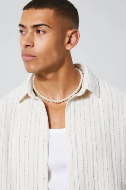 Chemise Oversize à Rayures -Promos Coutuvelle Magasin bmm41806 green xl 3 scaled