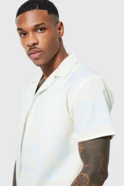 Chemise à Imprimé Baroque -Promos Coutuvelle Magasin bmm42070 lemon xl 3 scaled