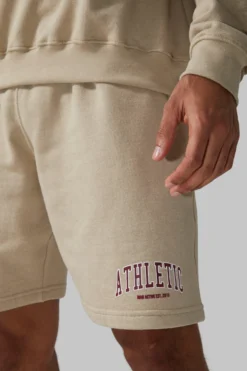 Short De Sport Imprimé - MAN Active -Promos Coutuvelle Magasin bmm42432 taupe xl 3 scaled