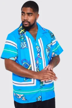 Grande Taille - Chemise Imprimée