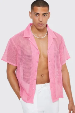 Chemise Ample à Manches Courtes