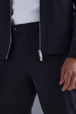 Pantalon Slim En Nylon à Taille élastique -Promos Coutuvelle Magasin bmm46833 black xl 3 scaled