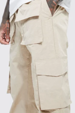 Pantalon Cargo Ample épais à Taille élastique 7 Pantalon Cargo Ample épais à Taille élastique -Promos Coutuvelle Magasin bmm47019 sand xl 3 scaled